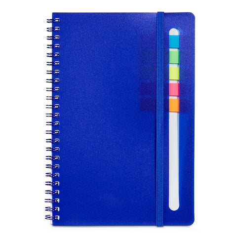Semester Spiral Notebook w/Sticky Flags
