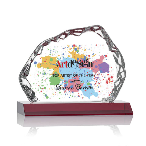 Aspen Iceberg VividPrint™ Award on Base