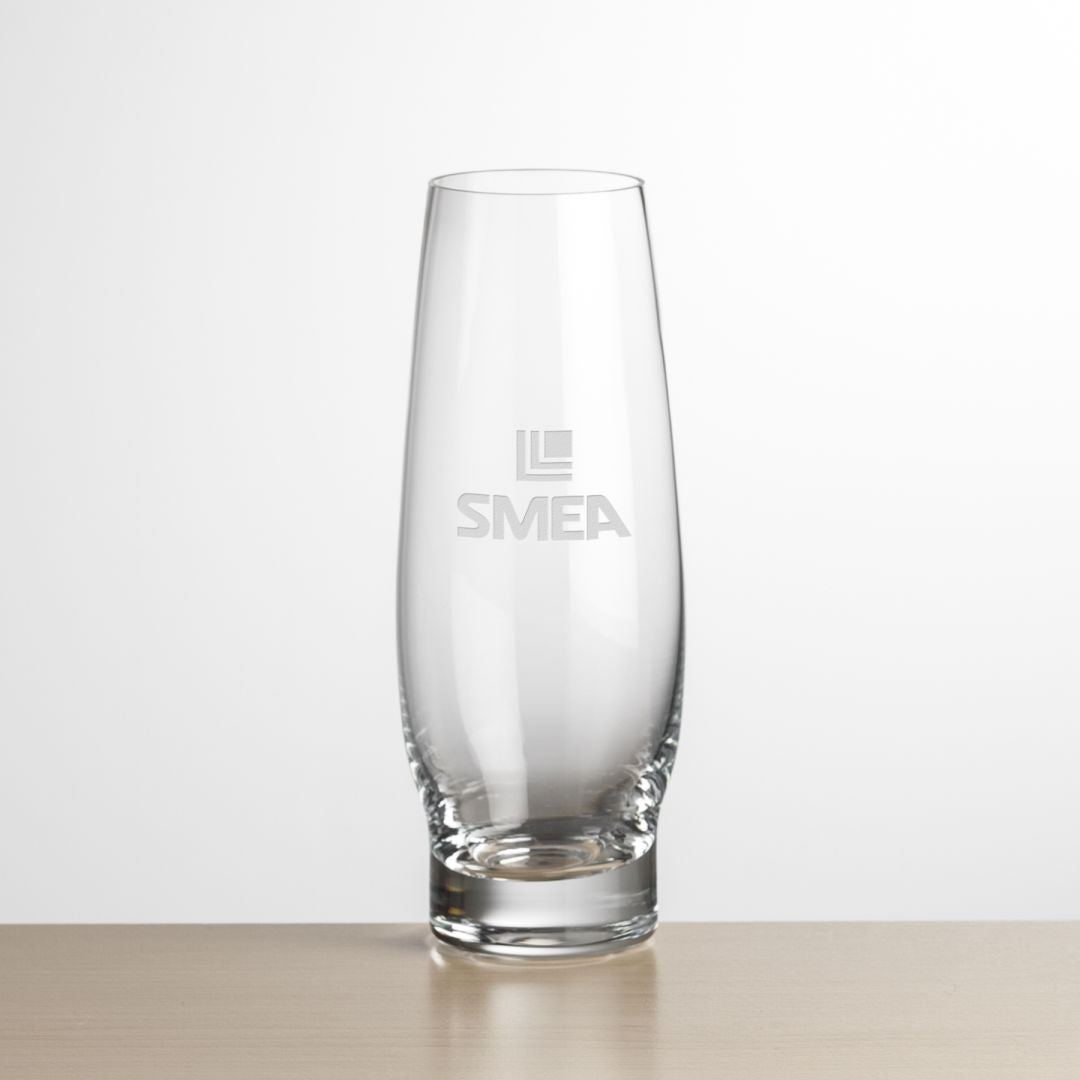Glenarden Stemless Flute - Deep Etch